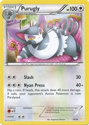 Purugly (19) (019) - XTKPLS  - Common