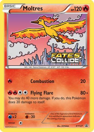 Moltres (Prerelease) (XY127) - XP  - Promo - Holofoil