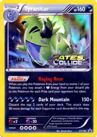 Tyranitar (XY130) - XP  - Promo - Holofoil