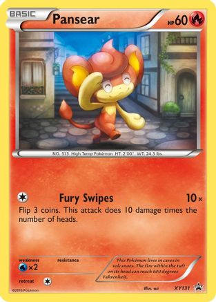 Pansear (XY131) - XP  - Promo - Holofoil
