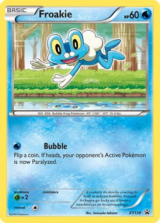 Froakie (XY138) - XP  - Promo - Holofoil