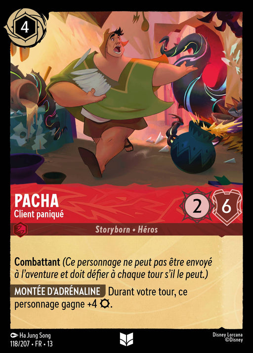Pacha - Client paniqué