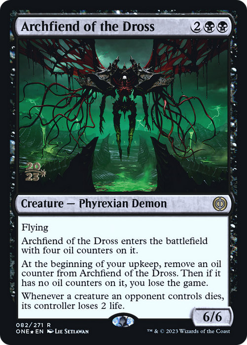 Archfiend of the Dross (PRE-82S) - rare - Foil