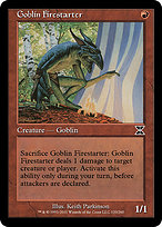 Goblin Firestarter (ME4-120) - common - Foil
