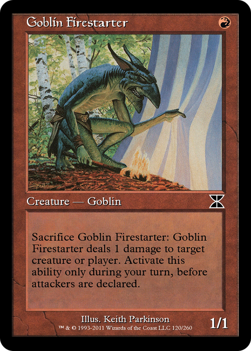 Goblin Firestarter (ME4-120) - common