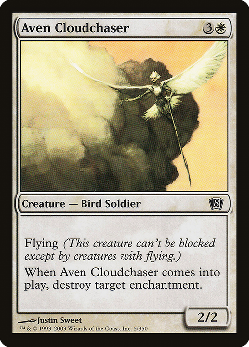 Aven Cloudchaser (8ED-05★) - common - Foil