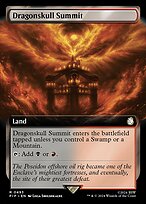 Dragonskull Summit (PIP-493) - rare: (Extended Art) - Foil