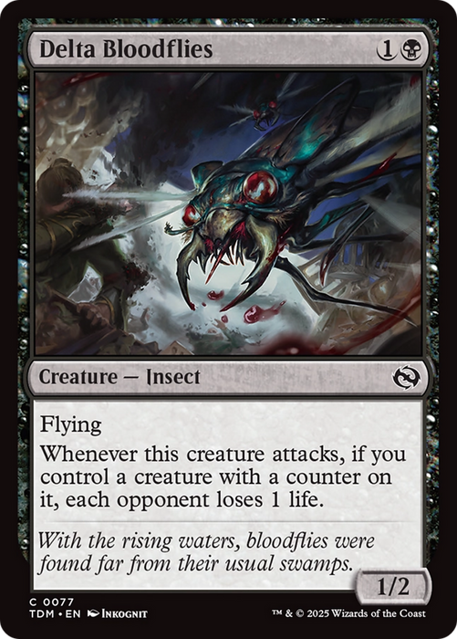 Delta Bloodflies (TDM-077) - common