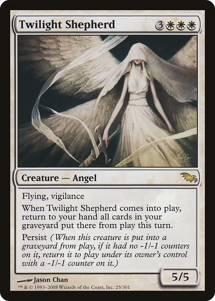 Twilight Shepherd (SHM-025) - rare - Foil