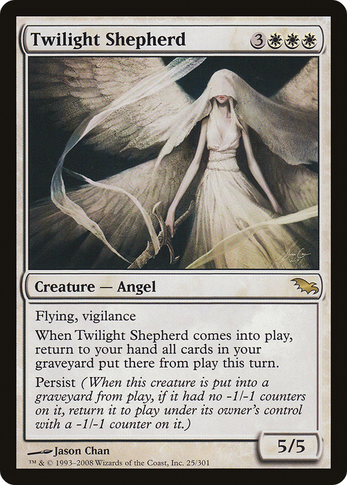 Twilight Shepherd (SHM-025) - rare - Foil