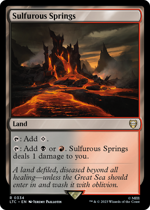 Sulfurous Springs (LTC-334) - rare