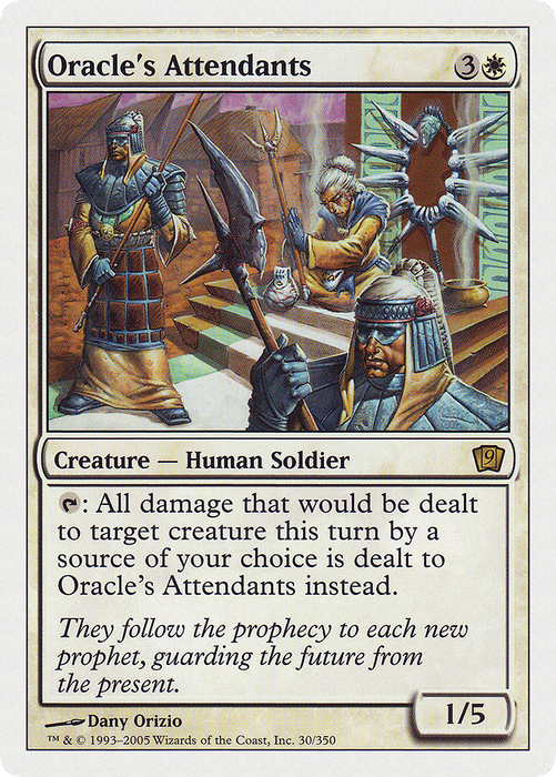 Oracle's Attendants (9ED-030) - rare