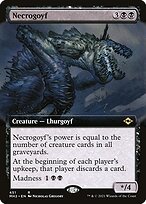 Necrogoyf (MH2-451) - rare: (Extended Art)