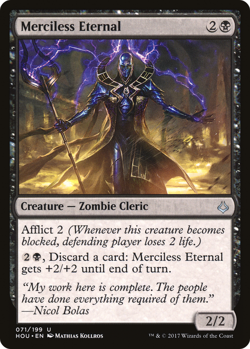 Merciless Eternal (HOU-071) - uncommon - Foil