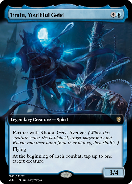 Timin, Youthful Geist (PRM-95311) - rare - Foil