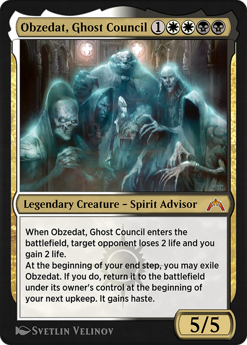 Obzedat, Ghost Council (EA3-016) - mythic