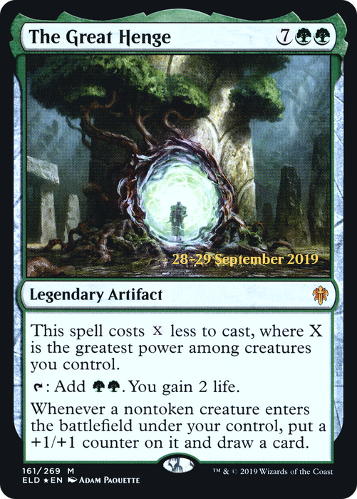 The Great Henge (PRE-161S) - mythic - Foil