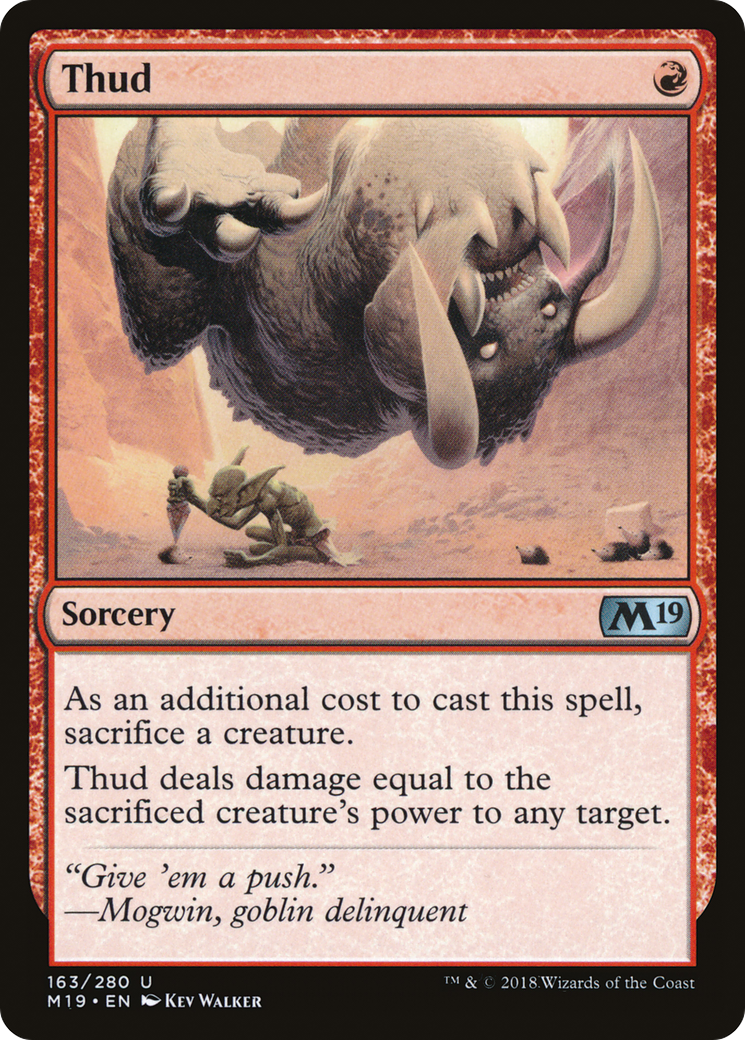 Thud (M19-163) - uncommon