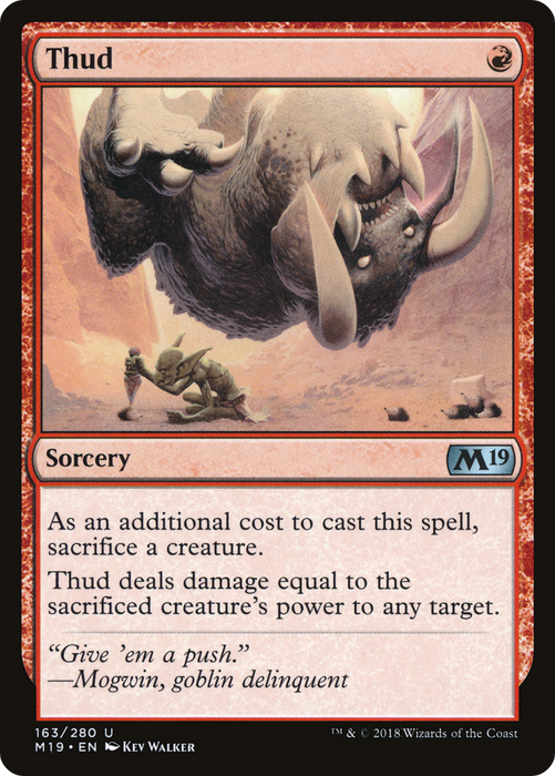 Thud (M19-163) - uncommon