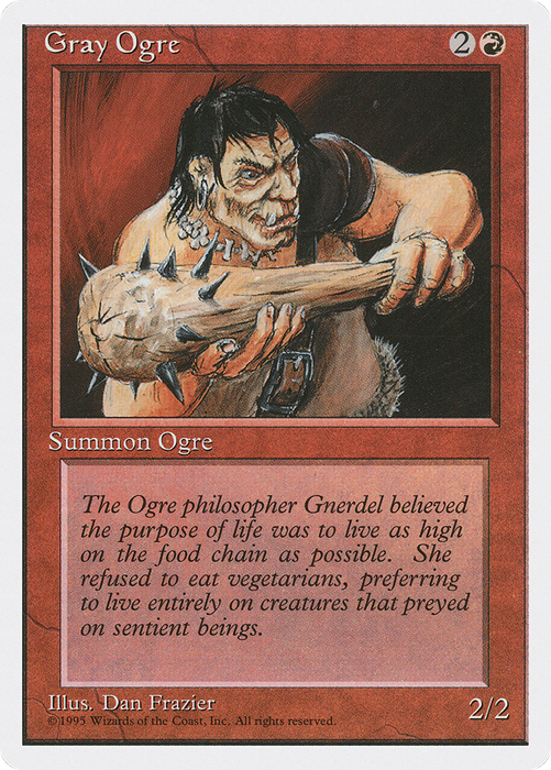 Gray Ogre (4ED-200) - common