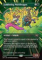 Lumbering Worldwagon (DFT-316) - rare (Borderless)