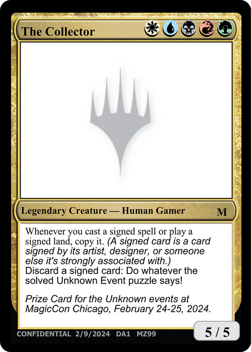The Collector (UNK-MZ99) - mythic
