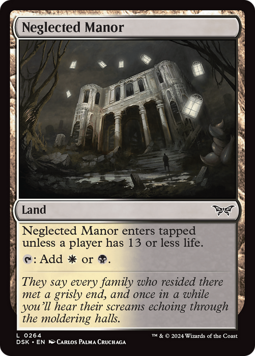 Neglected Manor (DSK-264) - common - Foil