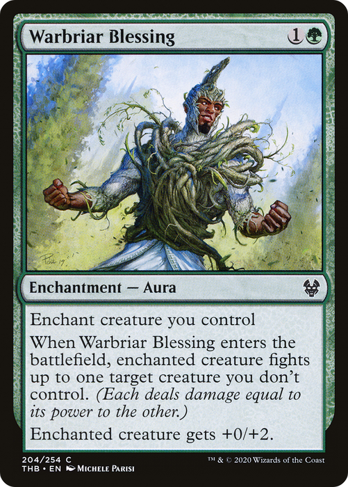 Warbriar Blessing (THB-204) - common - Foil