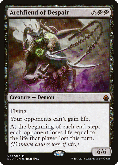 Archfiend of Despair (BBD-044) - mythic - Foil