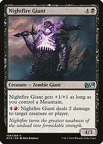 Nightfire Giant (M15-109) - uncommon