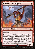 Minion of the Mighty (PPAFR-156P) - rare - Foil