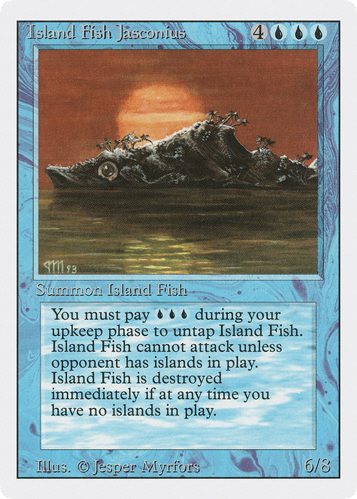Island Fish Jasconius (3ED-061) - rare