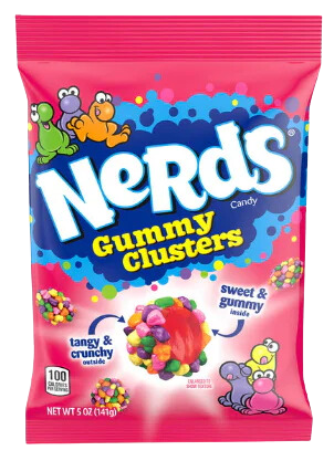 Nerds Gummy Clusters Bag 142g