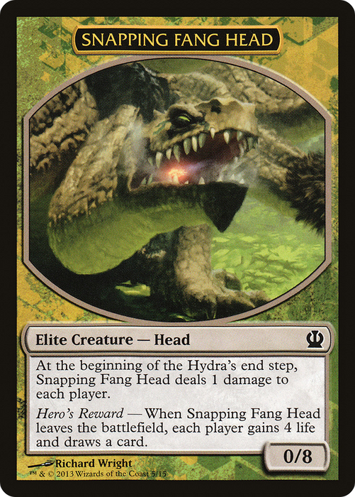 Snapping Fang Head (HERO-005) - common