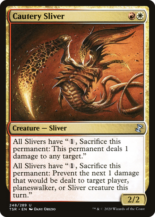 Cautery Sliver (TSR-248) - uncommon - Foil