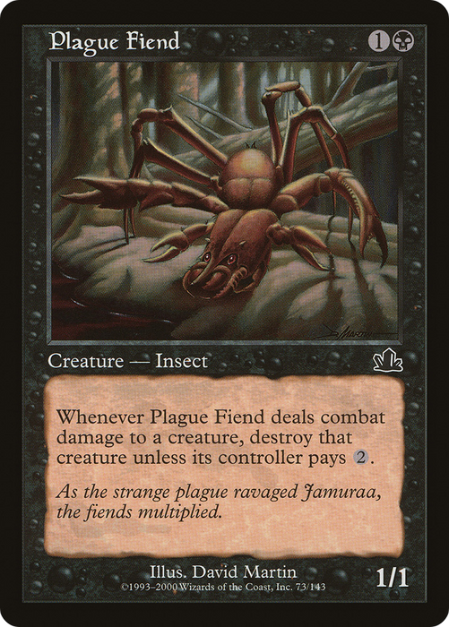 Plague Fiend (PCY-073) - common - Foil