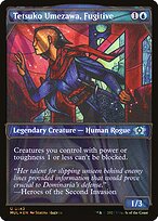 Tetsuko Umezawa, Fugitive (MUL-142) - uncommon: (Showcase) - Foil