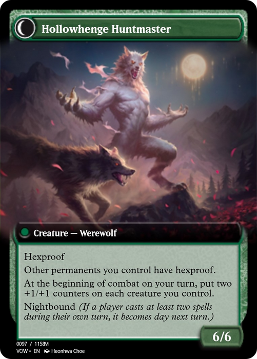 Avabruck Caretaker // Hollowhenge Huntmaster (PRM-95433) - mythic - Foil