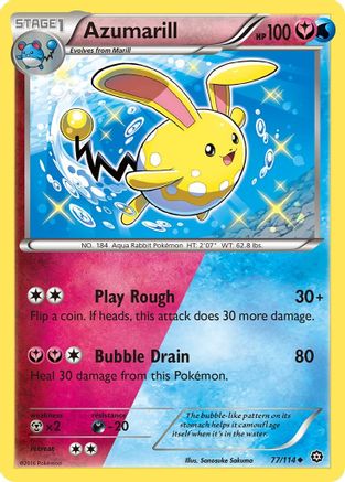 Azumarill (077/114) - XSS  - Uncommon