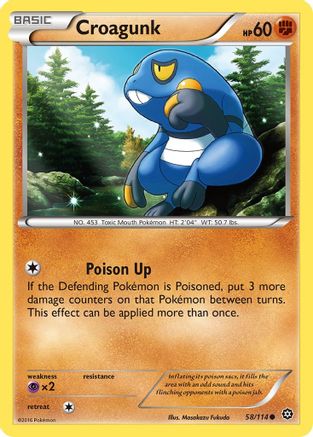 Croagunk (058/114) - XSS  - Common
