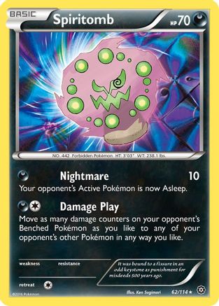 Spiritomb (062/114) - XSS  - Rare