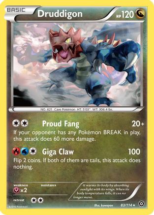 Druddigon (083/114) - XSS  - Rare