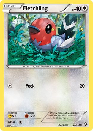 Fletchling (094/114) - XSS  - Common