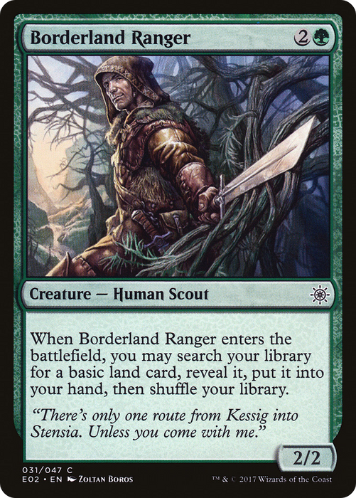 Borderland Ranger (E02-031) - common