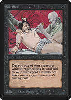 Sacrifice (LEA-124) - uncommon
