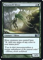 Manaweft Sliver (LIST-M14-184) - uncommon - Foil