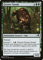 Greater Tanuki (LIST-NEO-189) - common: (enchantment)
