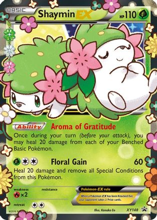 Shaymin EX (XY148) - XP  - Promo - Holofoil