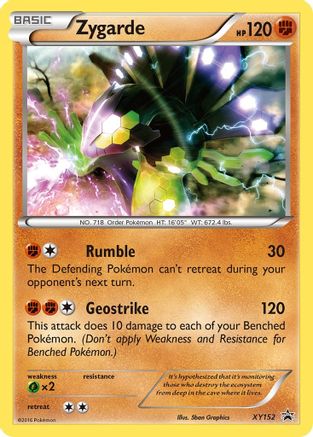 Zygarde (XY152) - XP  - Promo - Holofoil