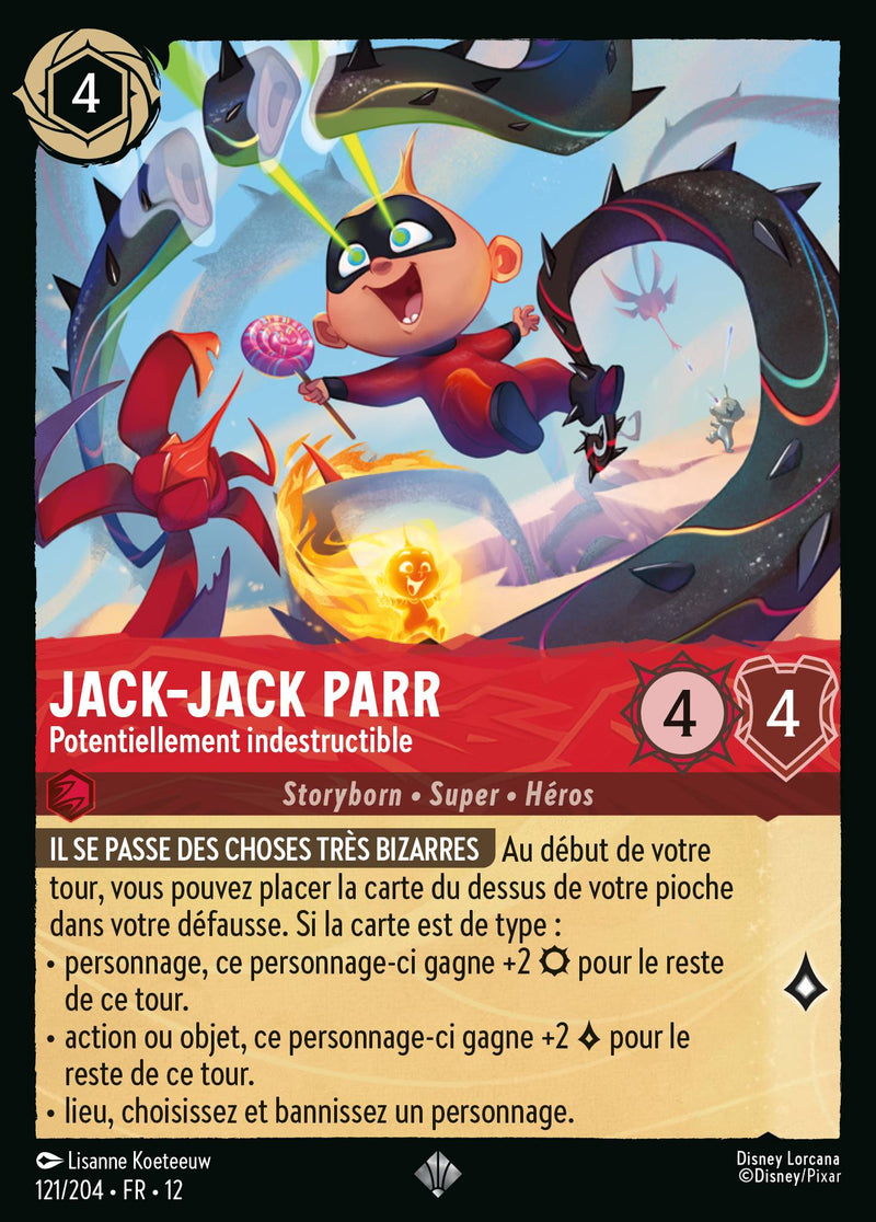 Jack-Jack Parr - Potentiellement indestructible